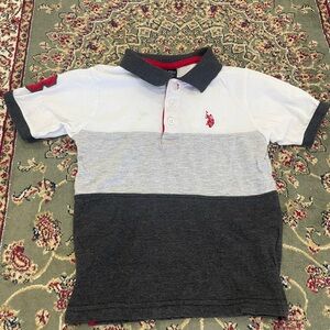 US Polo Association collared shirt boys size 5/6